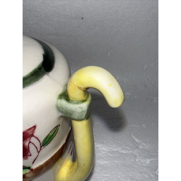 VINTAGE NOVELTY ART POTTERY BUCKET/MUG/KILN SALT PEPPER SHAKER SET JAPAN - Picture 9 of 9